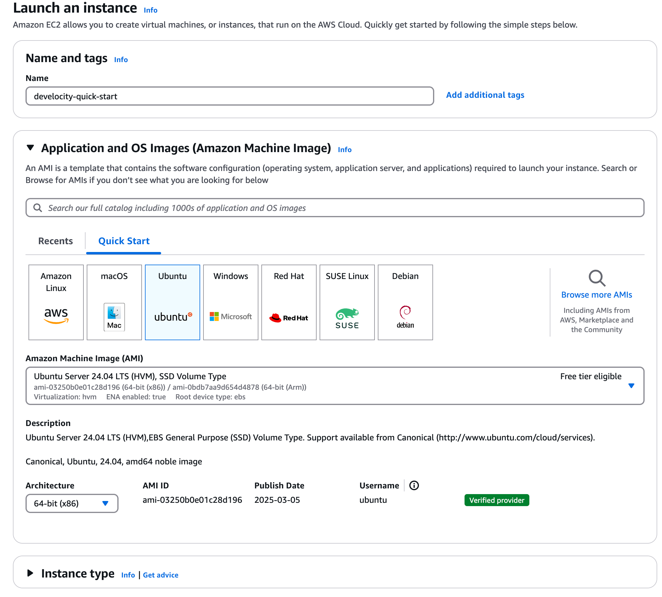 Amazon EC2 Dashboard