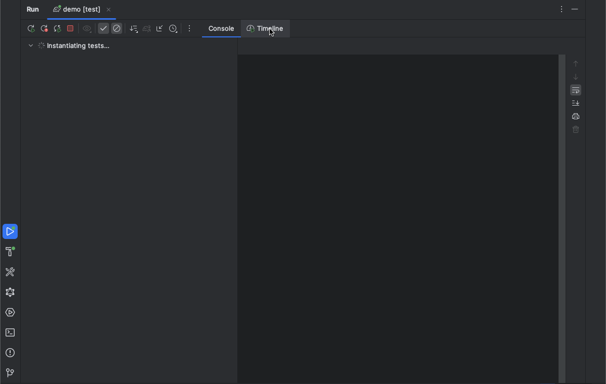 Live Build Timeline